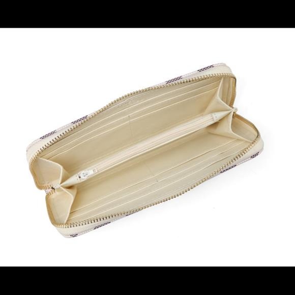 Women’s Clutch Zip Around Wallet - RFID Blocking with Card Holder Organizer - Picture 4 of 6